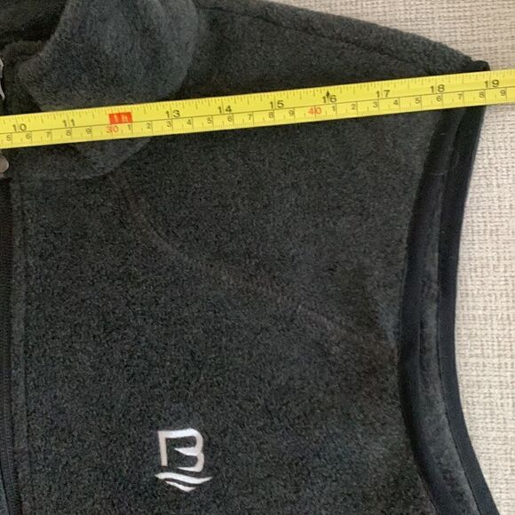 North End Full Zip Fleece Gray Vens Size M - Picture 3 of 10